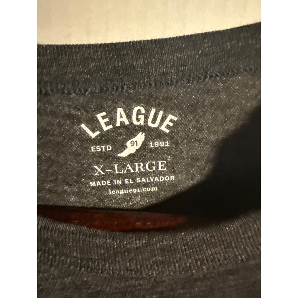 League 91 University of Texas Longhorns T-Shirt Mens XL Gray Heather NWT - Picture 3 of 5